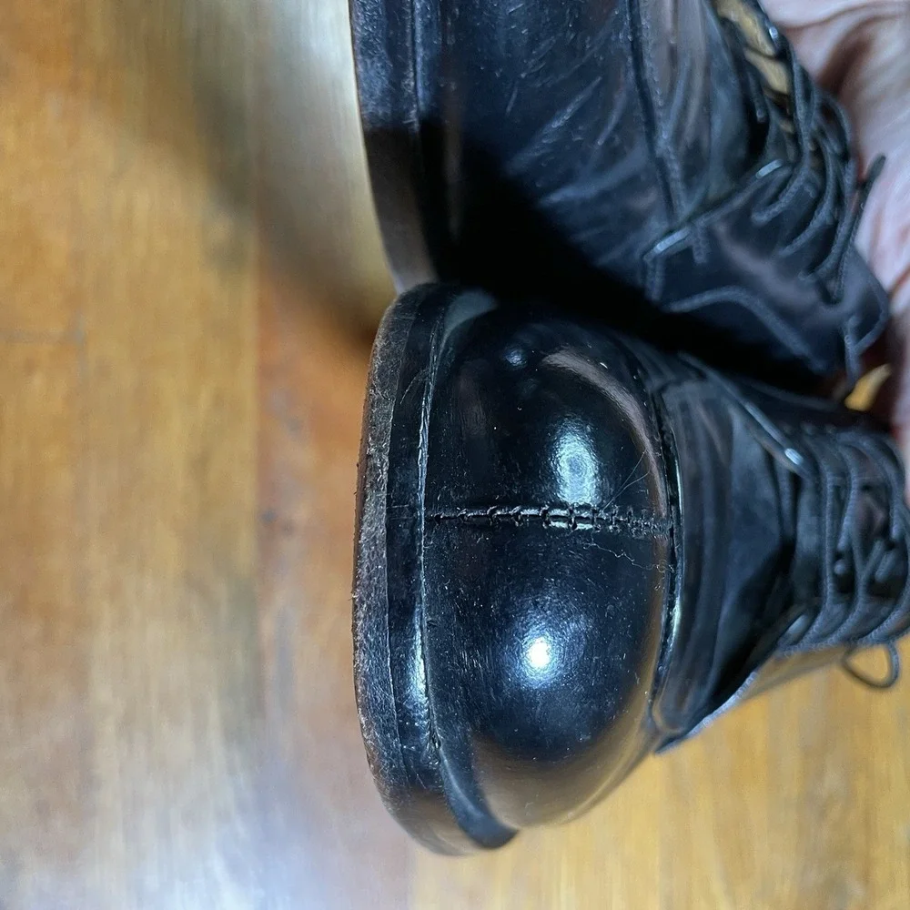 Cole Haan Men Oxford Split Toe Shoes Sz 9 D Black Leather like JM Weston